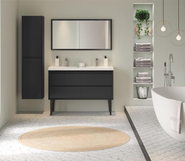 ALLIBERT DELTA UNDERSKAB 120CM - PRUSSIAN BLÅ