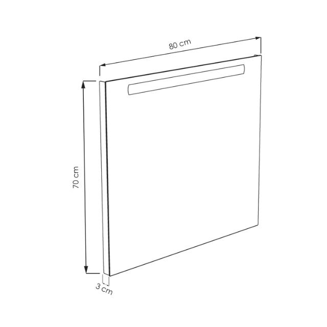 ALLIBERT ATLAS  SPEJL LED