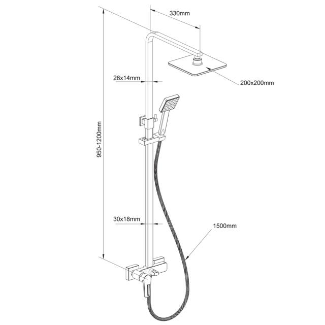 ALLIBERT VISION BRUSESÆT - KROM