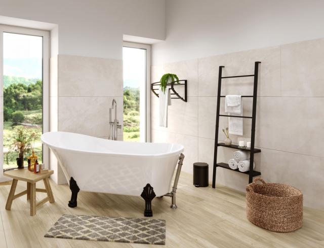 ALLIBERT LOFT GAME HÅNDKLÆDE HOLDER - MAT SORT