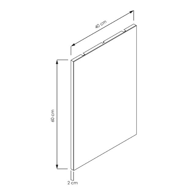 ALLIBERT DECO MIRROR 40 CM