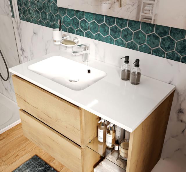 ALLIBERT STYLE VASK 90 CM - HVID