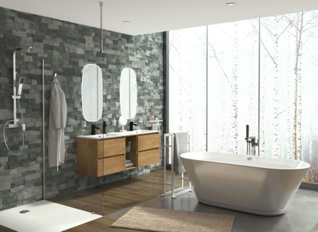 ALLIBERT STYLE VASK 150 CM - HVID