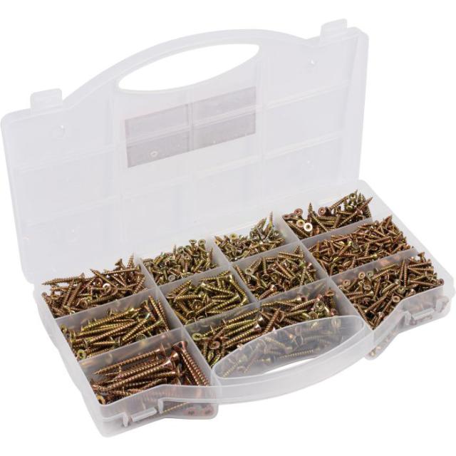 CONNEX SORTIMENTS KASSE - UNIVERSEL SKRUER 1700 STK