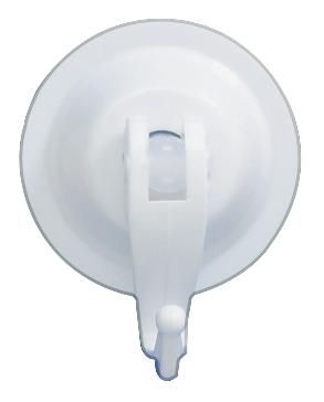 WENKO 2 STK. KROG M/VACUUM FUNKTION, HVID