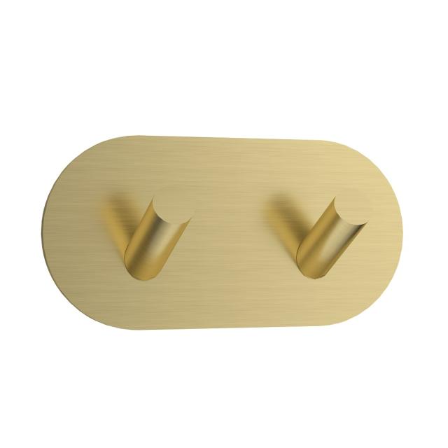 HOUSE LUCCA ANTIK MESSING - KNAGE M/ 2 KROGE