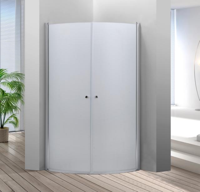 NORTIQ ANHOLT BRUSEAFSKÆRMNING - 90 X 90 X 190 CM - FROSTET