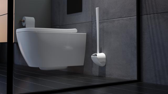 SANIMAID COPENHAGEN TOILETBØRSTE - MAT HVID