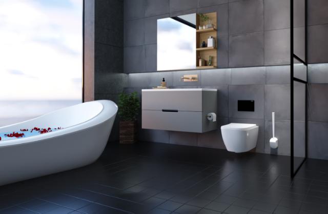 SANIMAID PARIS TOILETBØRSTE - HVID