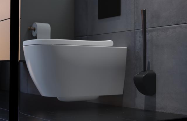 SANIMAID PARIS TOILETBØRSTE - SORT