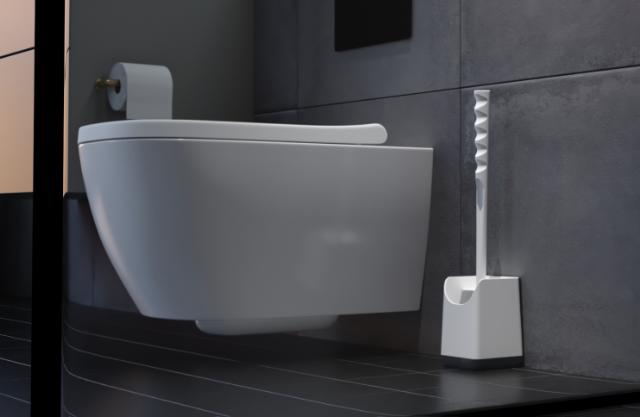 SANIMAID DUBLIN TOILETBØRSTE - MAT HVID