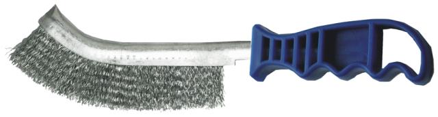 WERKZEYT STÅLBØRSTE MED PVC HÅNDTAG