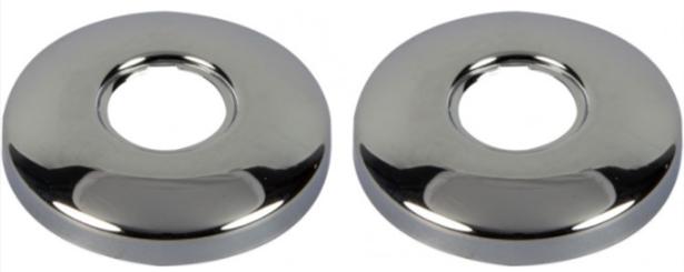 NORTIQ 2 STK LAV ROSET - 3/4 / Ø70 MM - KROM