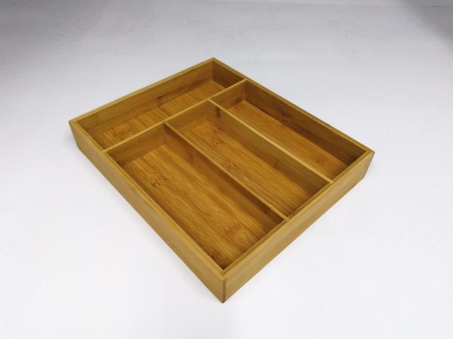 NORTIQ TRÆINDDELING - 31 X 26 X 5 CM - BAMBUS