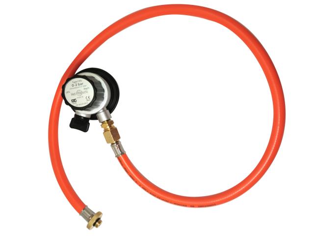 REGULATORSÆT T/ 5&10 KG GASFLASKER