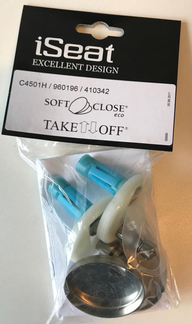 ISEAT MONTERINGSSÆT - TOPFIX