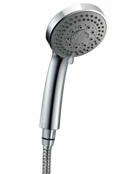 BLUERAIN ZOE HÅNDBRUSER 5-SPRAY - KROM