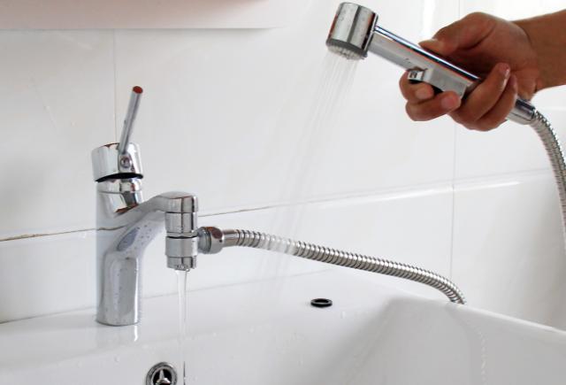 BLUERAIN BIDET SÆT M/VÆGHOLDER - KROM