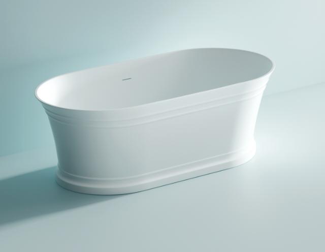 NORTIQ CLODIA BADEKAR - 170 X 80 CM - HVID HØJGLANS