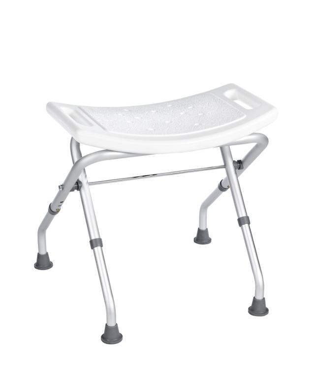 RIDDER ASSISTENT SAMMENFOLDELIG BADTABURET - HVID