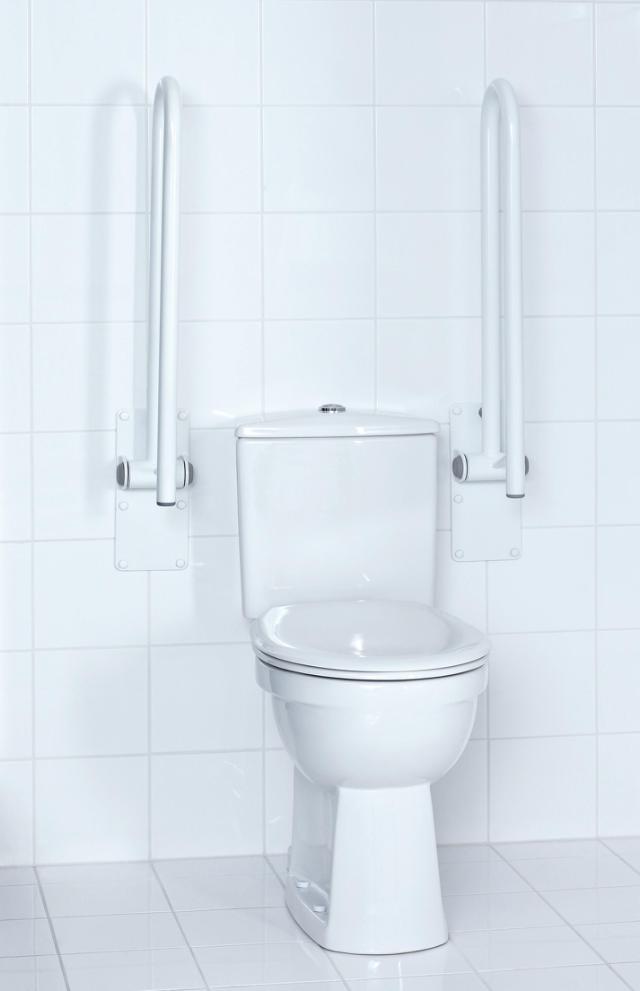 RIDDER ASSISTENT VÆGGREB T/ BAD - HVID