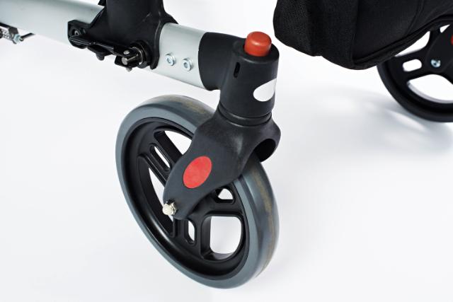 RIDDER ASSISTENT DELUXE ROLLATOR - SORT