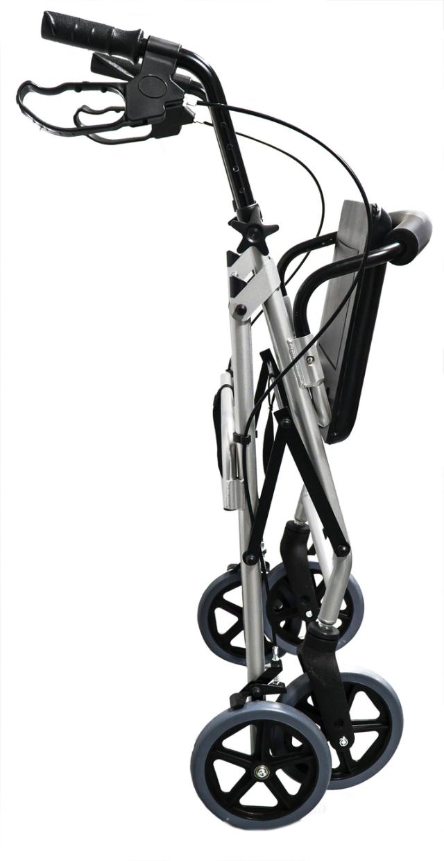 RIDDER ASSISTENT ROLLATOR  M/ KURV & SÆDE - SORT