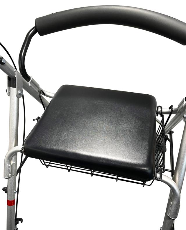 RIDDER ASSISTENT ROLLATOR  M/ KURV & SÆDE - SORT