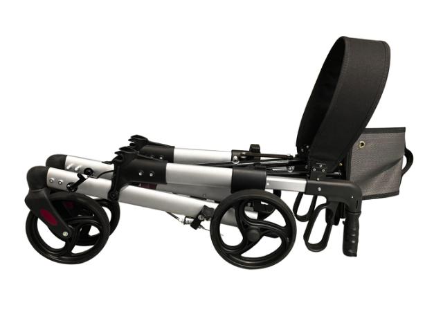 RIDDER ASSISTENT SAMKLAPLIG ROLLATOR - SORT