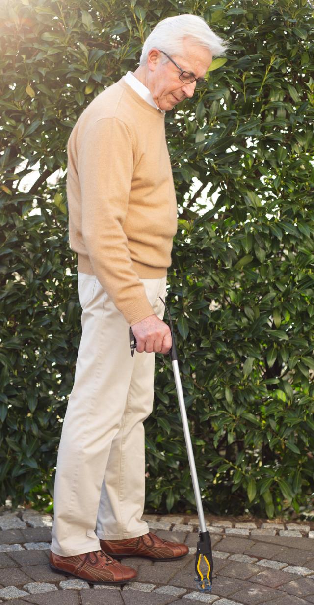 RIDDER ASSISTENT EKSTRA LANG TANG - SORT/ALU