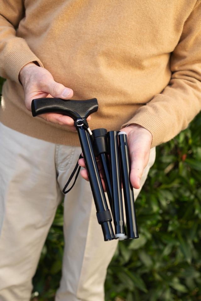 RIDDER ASSISTENT SAMMENKLAPPELIG STOK - SORT