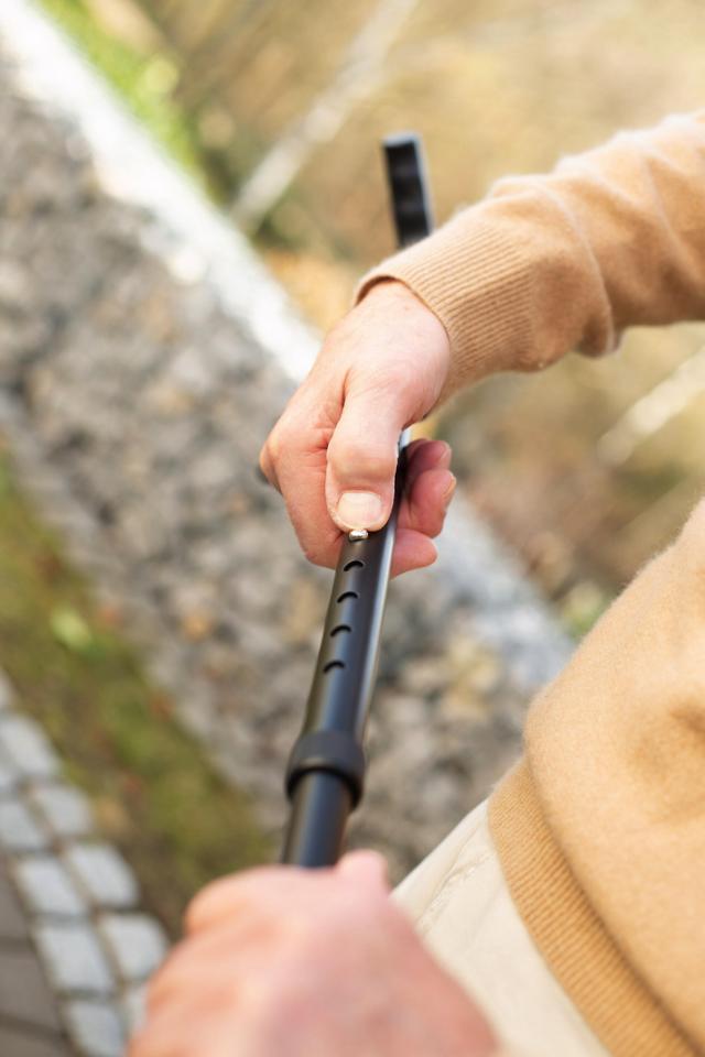 RIDDER ASSISTENT SAMMENKLAPPELIG STOK - SORT