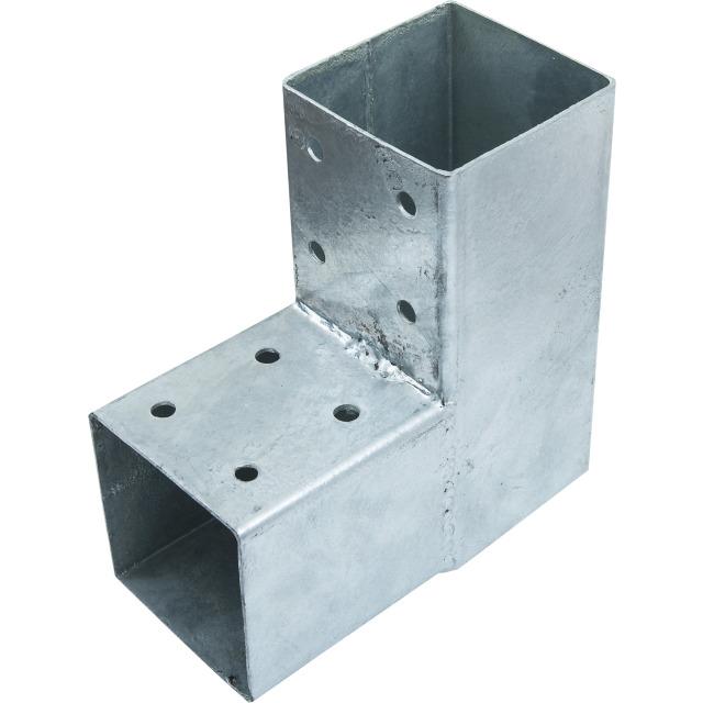 CONNEX STOLPEHJØRNE ENKELT - 200 X 185 MM - GALVANISERET STÅL