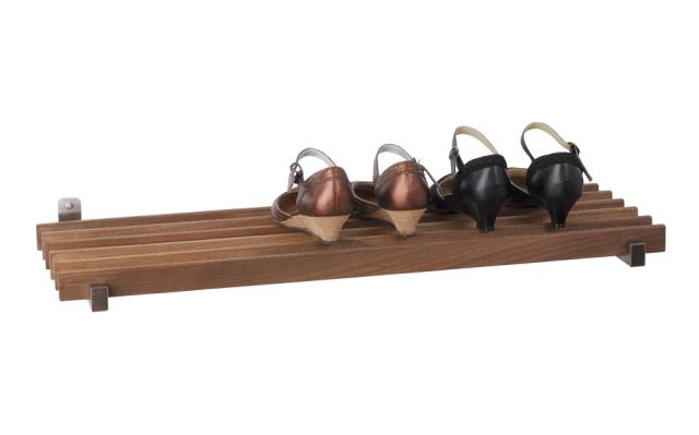 LASTEN NORLINE - 76 CM - SKOHYLDE/HYLDE - VALNØD/RUSTFRIT STÅL