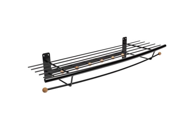LASTEN SIR JAMES 7 - 100 CM - HATTEHYLDE - SORT/EG