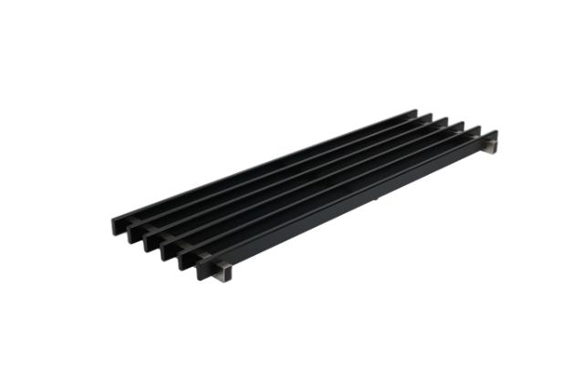 LASTEN NORLINE - 100 CM - HATTEHYLDE M/KNAGERÆKKE & BØJLESTANG - SORT