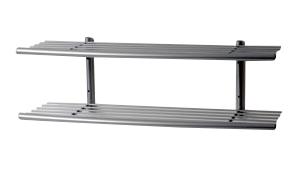 LASTEN SIR JAMES - 80 CM - SKOHYLDE M/2 HYLDER T/VÆG EL GULV - ALU STEL