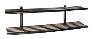 LASTEN SIR JAMES - 100 CM - SKOHYLDE M/2 HYLDER T/VÆG EL GULV - ALU