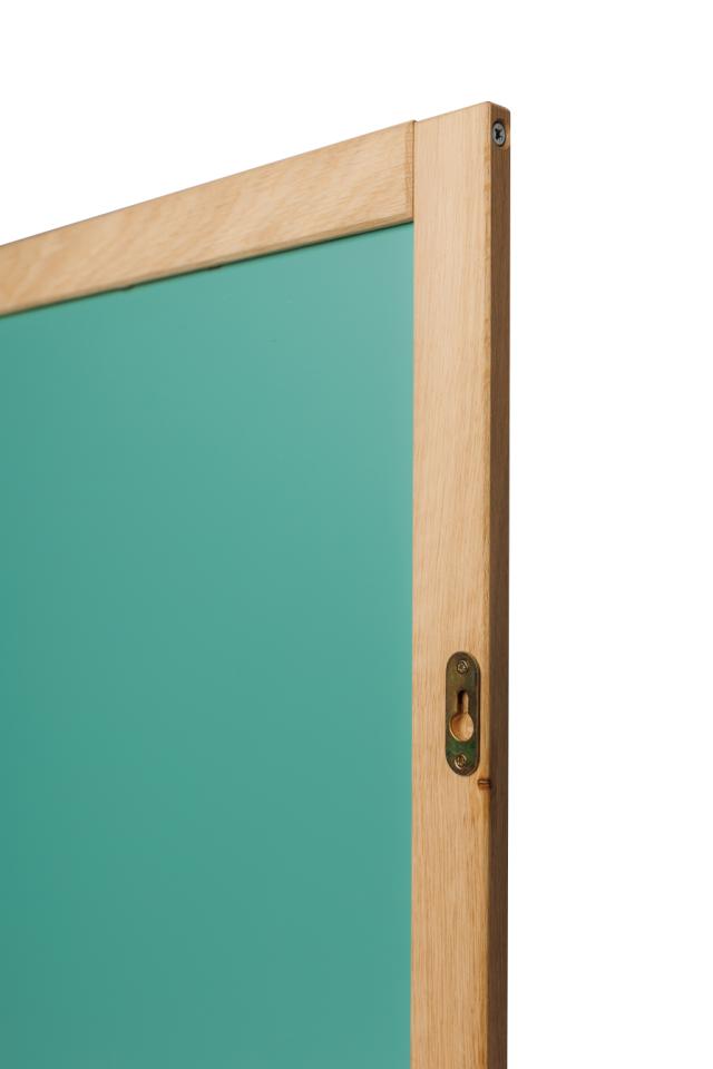 LASTEN SIR JAMES SPEJL M/TRÆ RAMME - HVID