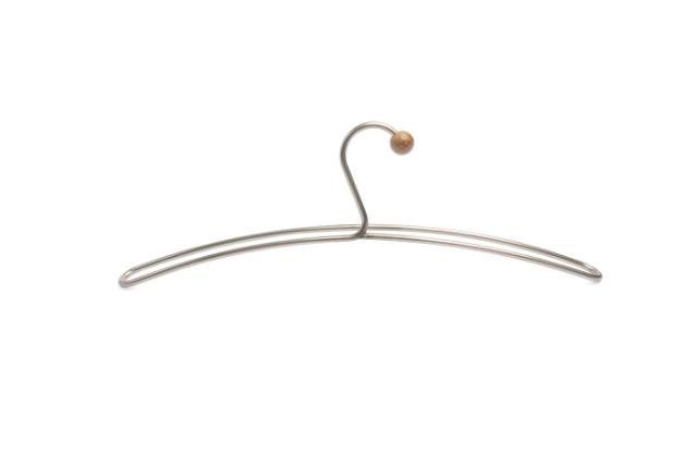 LASTEN NORLINE BØJLE - VALNØD, RUSTFRIT STÅL