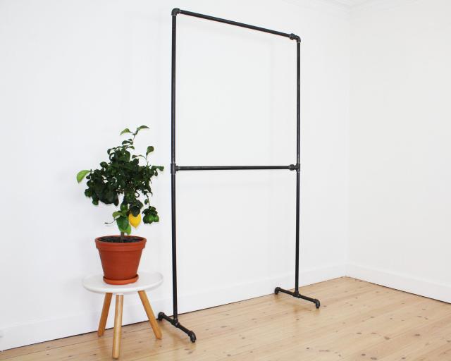 SIMPLE RACKS TRIBECA TØJSTATIV - H:210 X B: 63 X D:50 CM