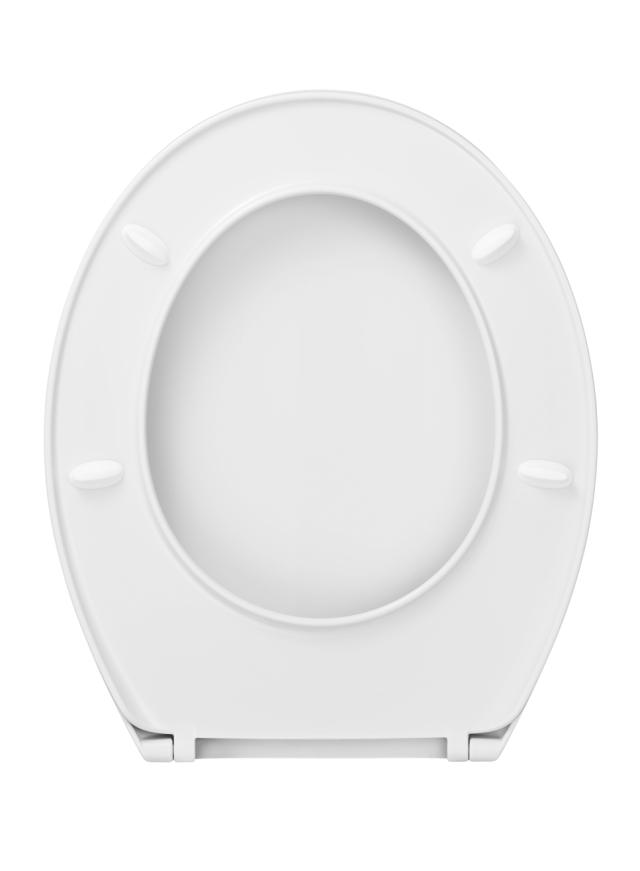 CEDO BASIL STANDARD TOILETSÆDE - HVID