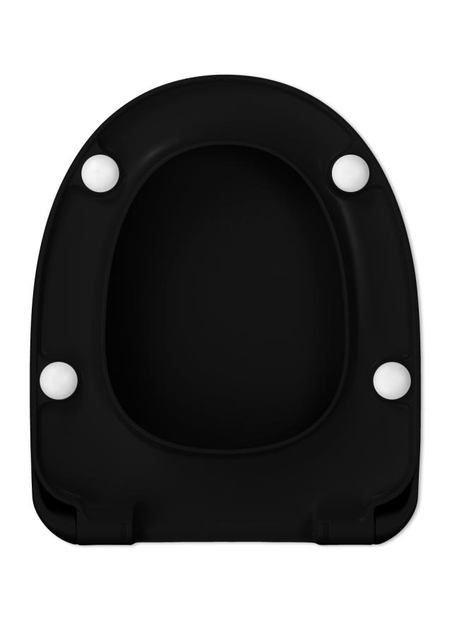 CEDO VANILLA PREMIUM TOILETSÆDE - MAT SORT