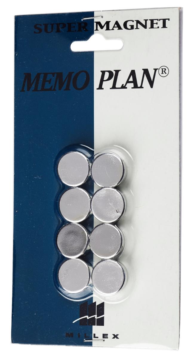 MILLEX MAGNET 8 STK - Ø15 MM - KROM