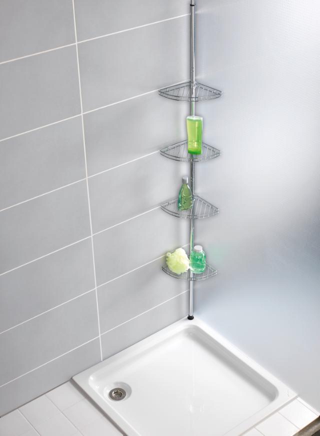 WENKO PREA TELESKOPSTANG - RUSTFRIT STÅL