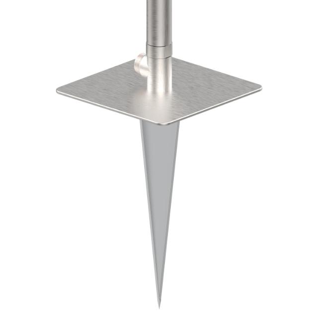 *NORTIQ UDEBRUSER I RUSTFRIT STÅL - NIKKEL FINISH