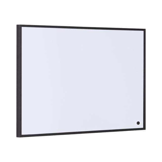 MILLEX MAGNETISK TAVLE M/ SORT RAMME - HVID