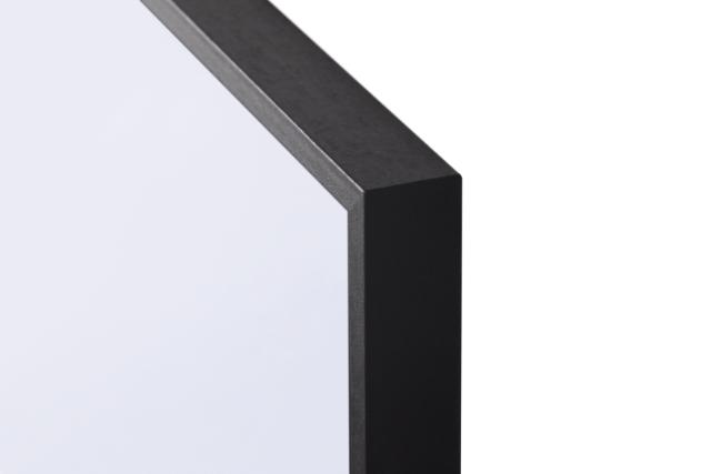 MILLEX MAGNETISK TAVLE M/ SORT RAMME - HVID