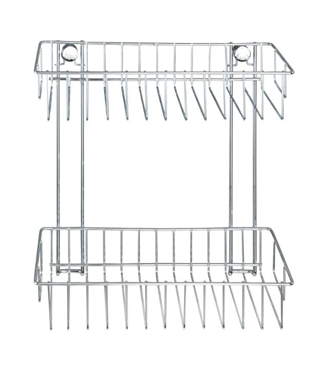 WENKO CLASSIC VÆGHYLDE M/2 HYLDER - KROM