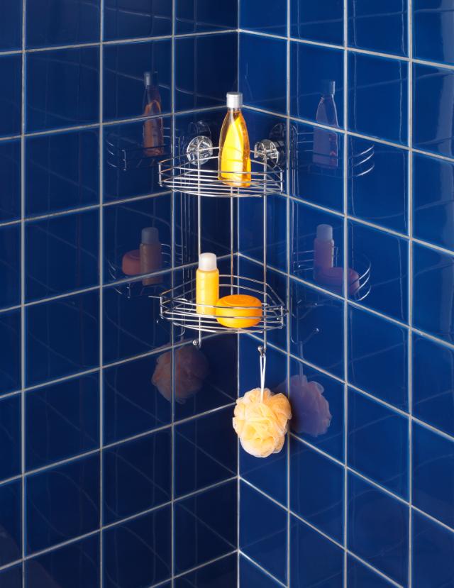 WENKO VACUUM-LOC HJØRNEHYLDE M/2 KURVE